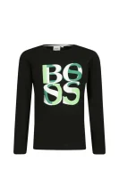 Longsleeve | Regular Fit BOSS Kidswear 	črna	